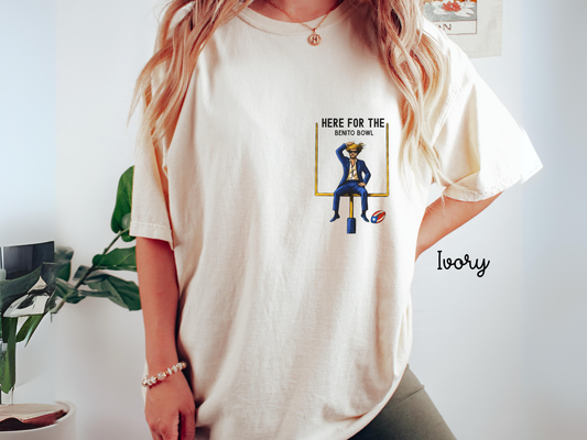Vintage Benito Bowl Comfort Colors T-shirt: Puerto Rico Football - Bunny Bowl Shirt 2026