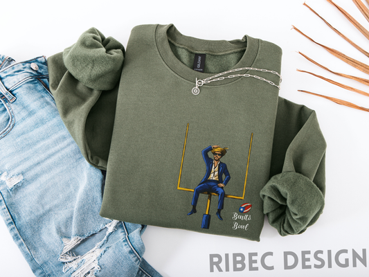 Vintage Puerto Rico Football Sweatshirt: Bunny Bowl 2026
