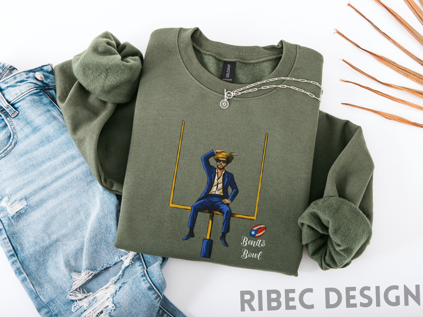 Sweatshirt - benito bowl Bunny Bowl Design