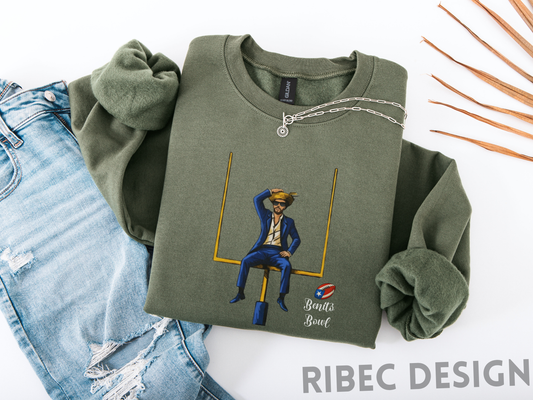 Sweatshirt - benito bowl Bunny Bowl Design