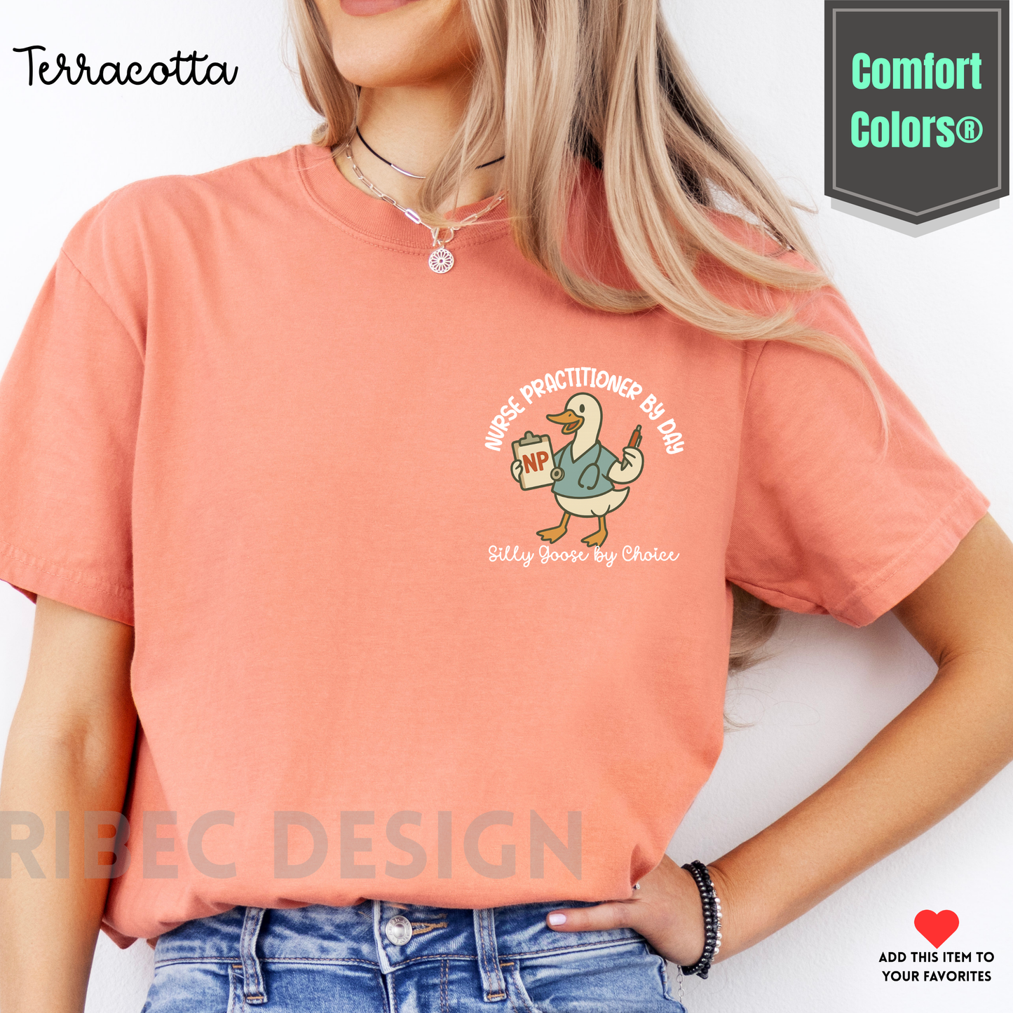 Nurse Practitioner Silly Goose Shirt