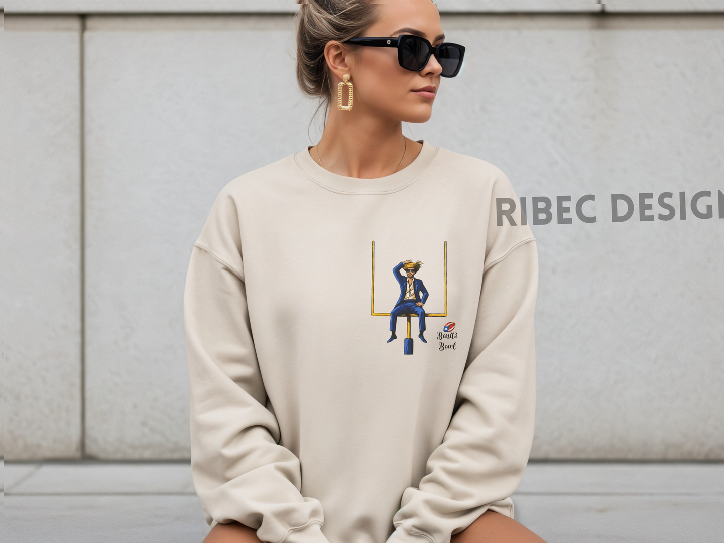 Vintage Puerto Rico Football Sweatshirt: Bunny Bowl 2026