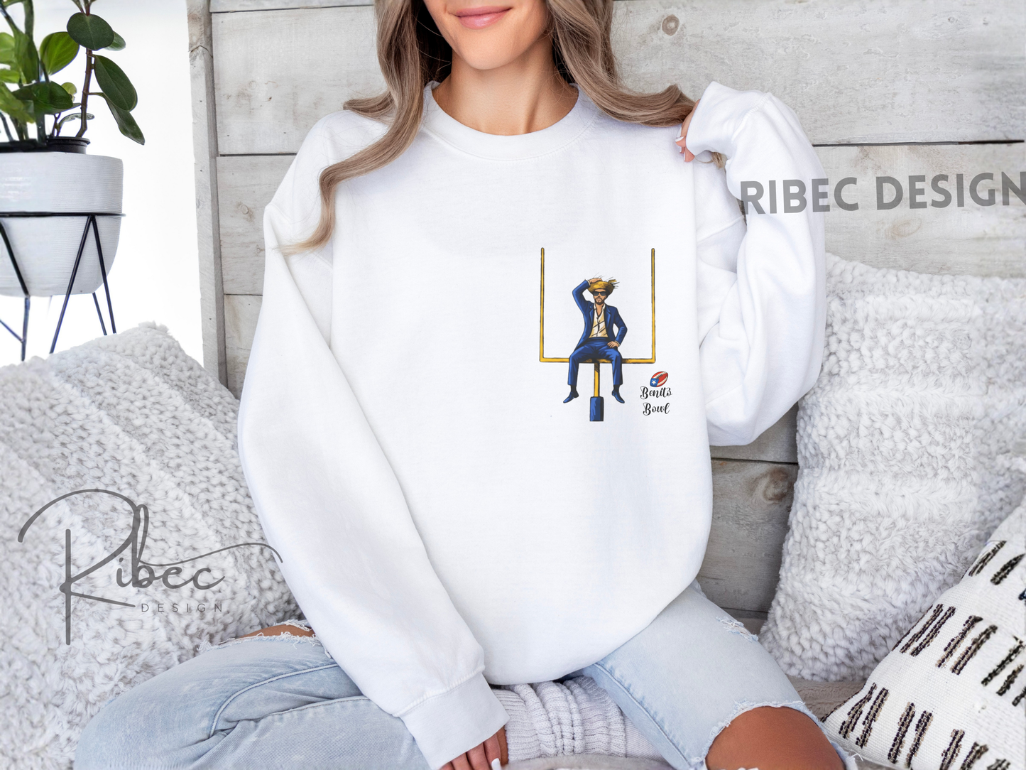 Vintage Puerto Rico Football Sweatshirt: Bunny Bowl 2026